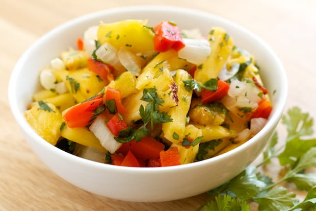 Grilled Pineapple Salsa