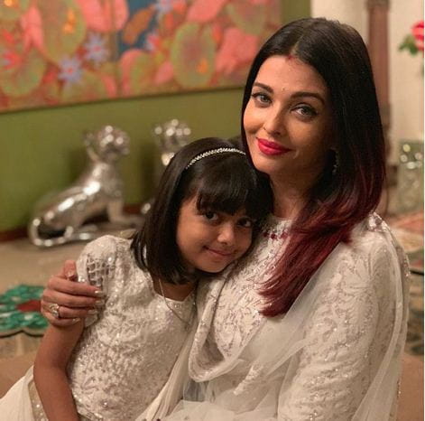 Aishwarya Rai Bachchan With Her Daughter Aaradhya Bachchan