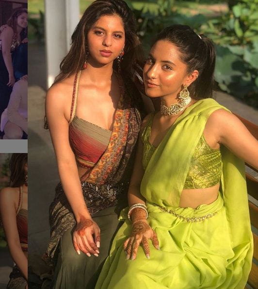 Suhana Khan Hot Pics In Saree