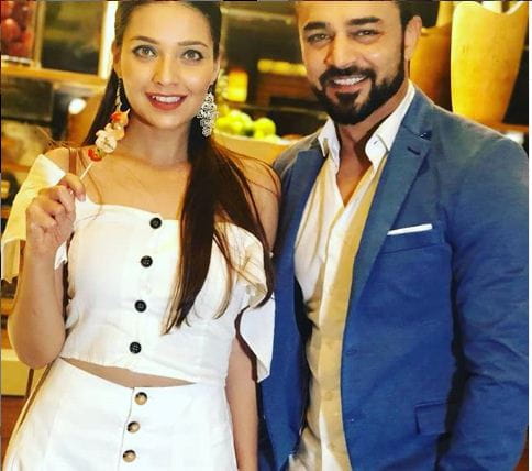 Mansi Srivastava With Mohit Abrol