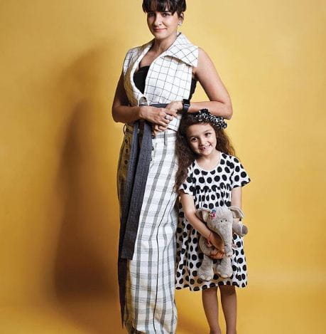 Shruti Seth With Her Daughter