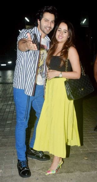 Varun Dhawan And Natasha Dalal