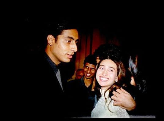 Abhishek Bachchan and Karisma Kapoor