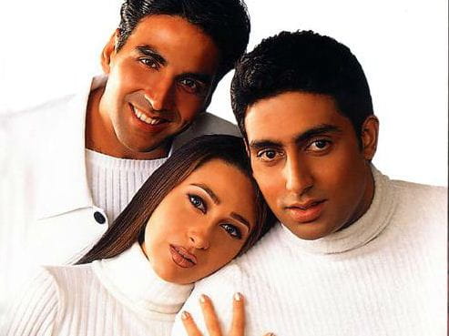 Abhishek Bachchan and Karisma Kapoor