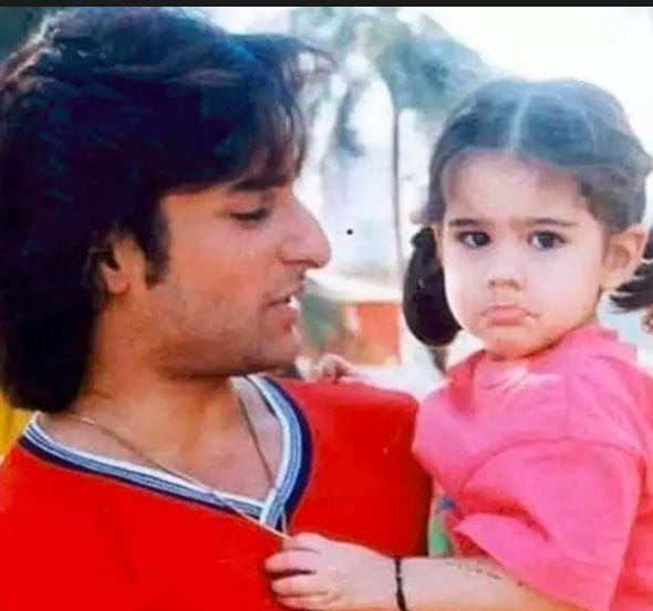 Sara Ali Khan Childhood Photo