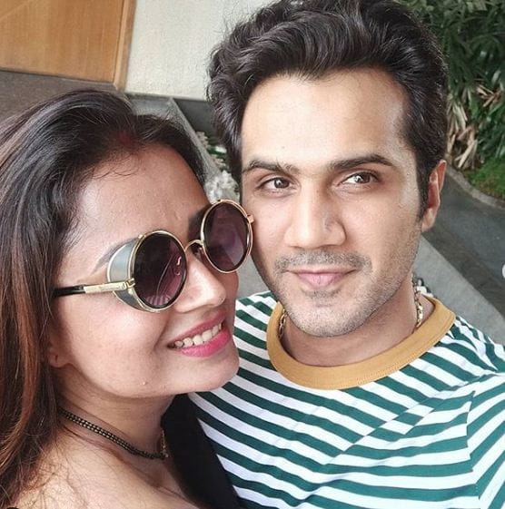 Parul Chauhan With Husband