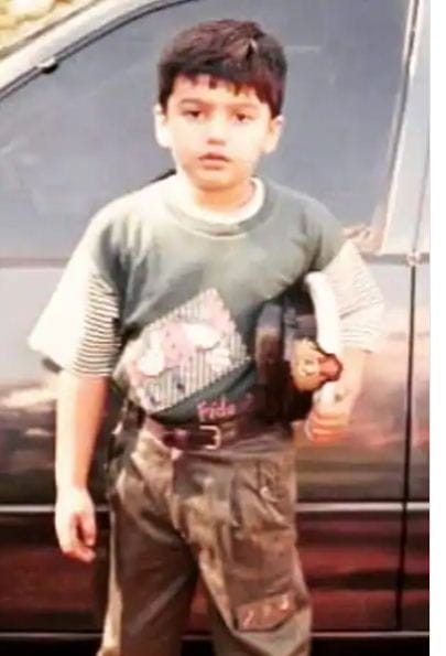 Childhood Photos of Arjun Kapoor