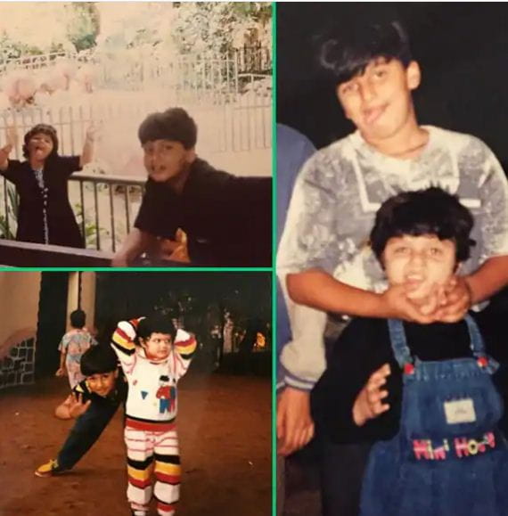 Childhood Photos of Arjun Kapoor