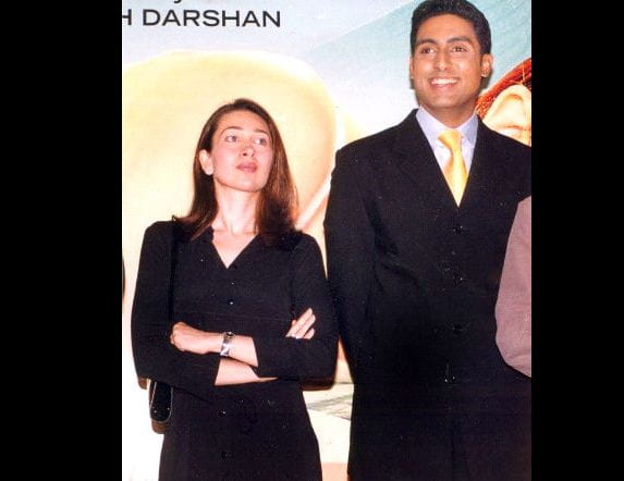 Abhishek Bachchan and Karisma Kapoor