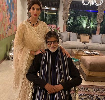 Amitabh Bachchan and Daughter Shweta