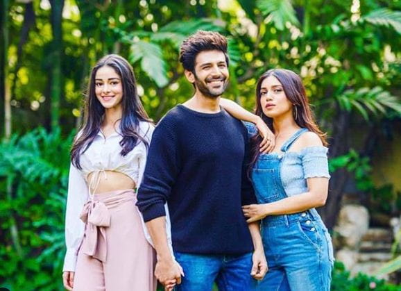 Ananya Panday and Kartik Aryan