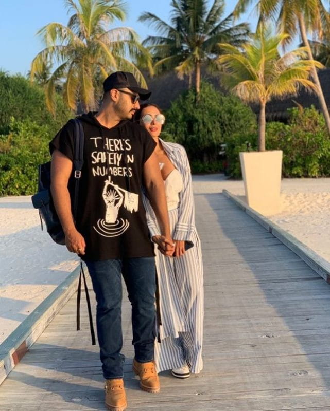 Malaika Arora with Arjun Kapoor