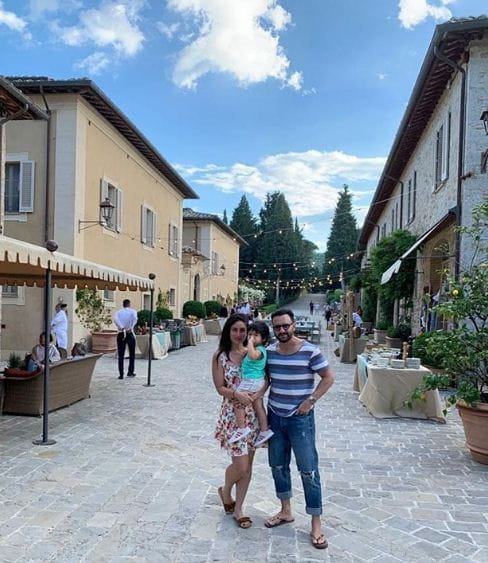 Kareena Kapoor, Saif Ali Khan and Taimur