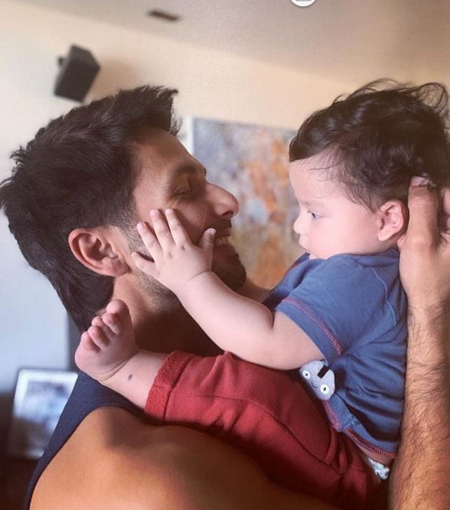 Shahid Kapoor And his son Zain