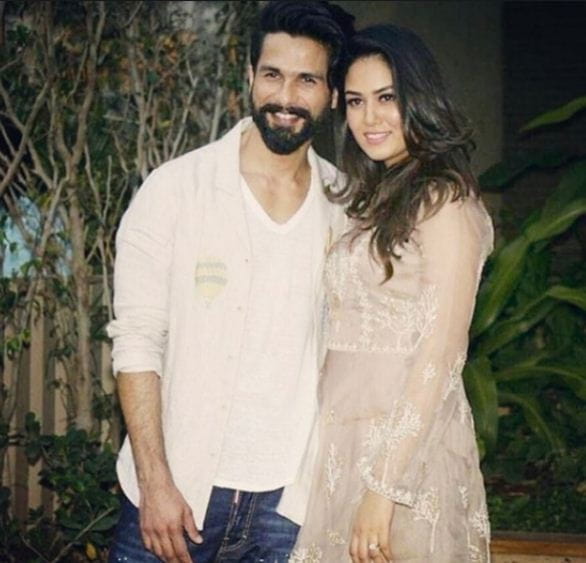 Shahid Kapoor With His Wife