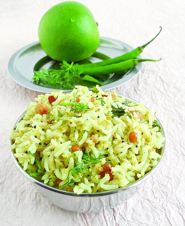 Raw Mango Fried Rice