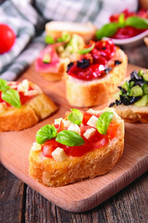 Pavbhaji Bruschetta