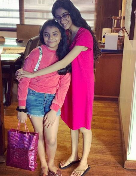 Sushmita Sen's daughters