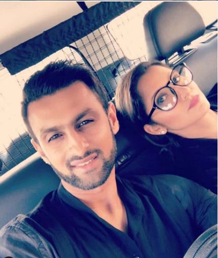 Sania Mirza With Shoaib Malik