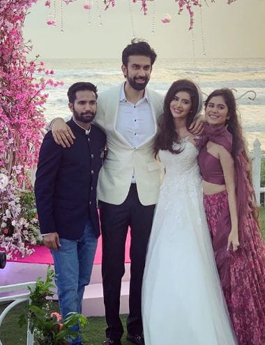 Rajeev Sen and Charu Asopa's Goa wedding