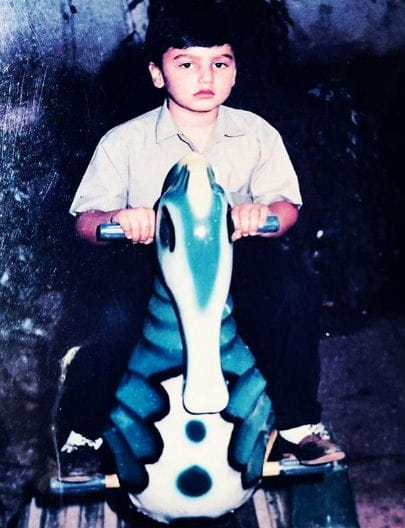 Childhood Photos of Arjun Kapoor