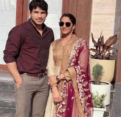 Geeta Phogat and Pawan Singh