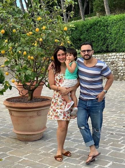 Kareena Kapoor, Saif Ali Khan and Taimur