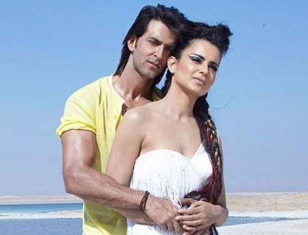 Hrithik Roshan and Kangana Ranaut