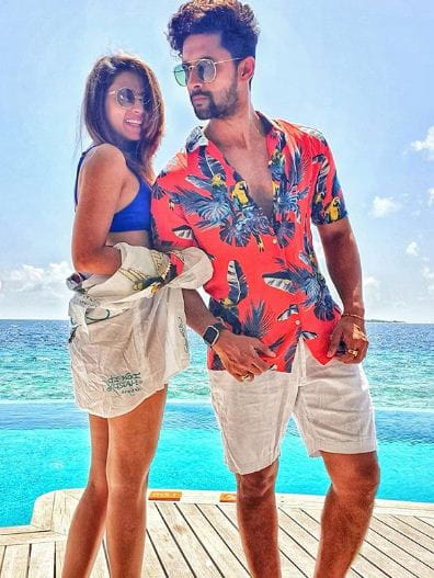 Sargun Mehta and Ravi Dubey