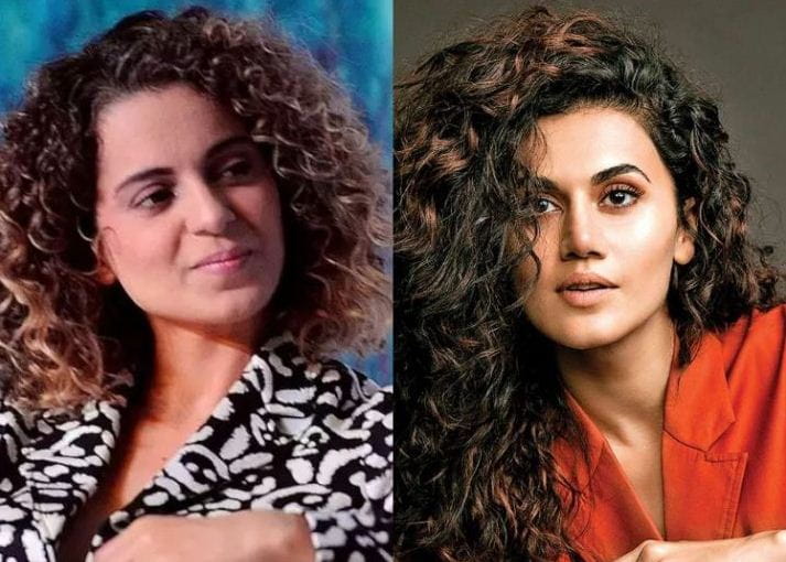 Kangana Ranaut and Taapsee Pannu 