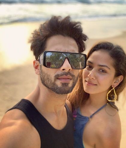 Shahid Kapoor and Mira Rajput