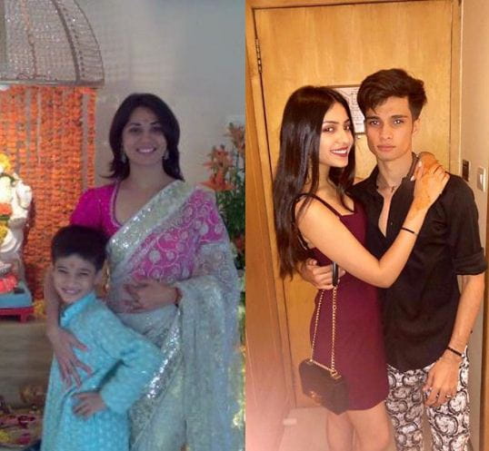 Pooja Ghai With Son