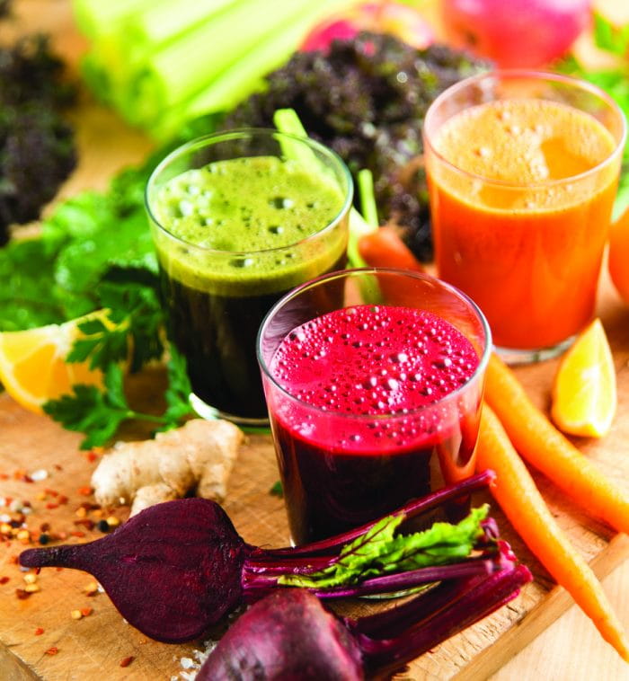 Vegetable juices