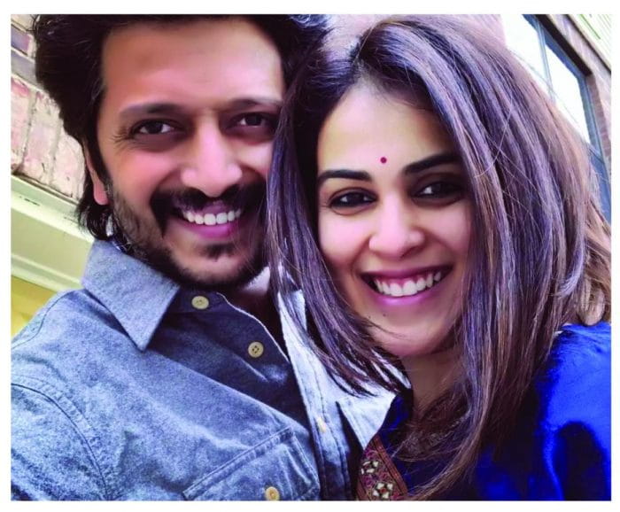 Ritesh Deshmukh and Genelia D'Souza