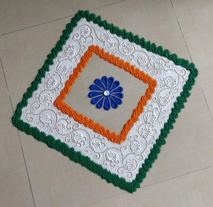 Rangoli Design Ideas For Independence Day