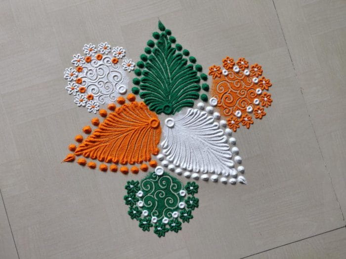 Independence Day Rangoli Design