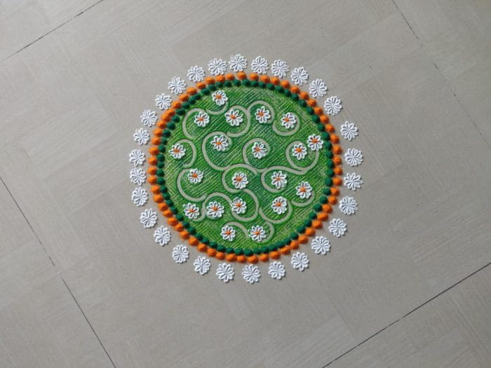 Independence Day Rangoli Design