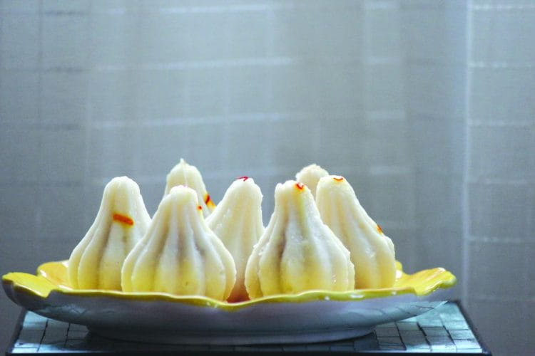 Steamed Modak