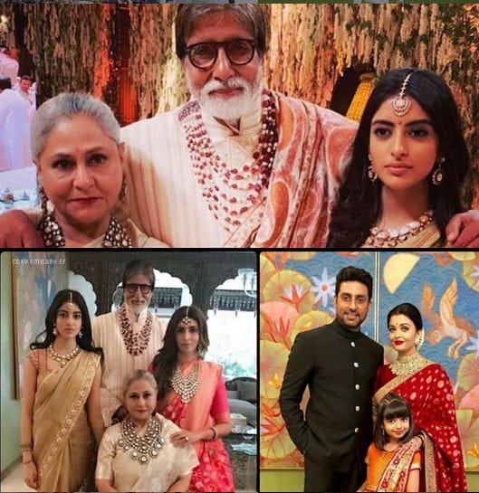 Amitabh Bachchan Family Photo