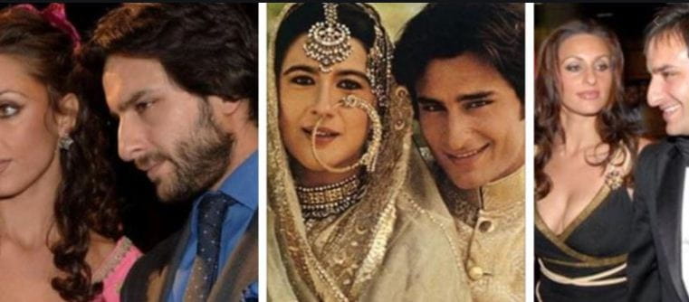 Saif Ali Khan and Amrita Singh