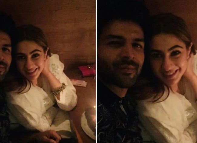 Sara Ali Khan With Kartik Aaryan