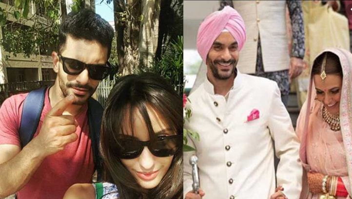 Nora Fatehi, Angad Bedi With Neha Dhupia