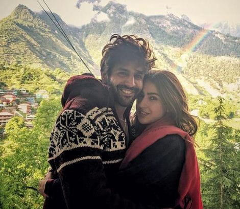 Kartik Aaryan and Sara Ali Khan