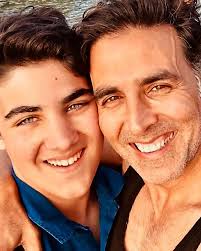 Akshay Kumar With His Son