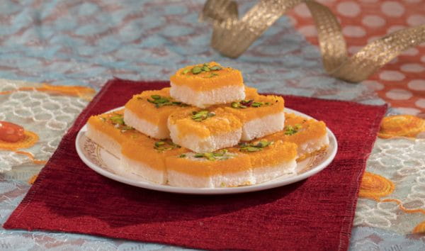 Coconut barfi