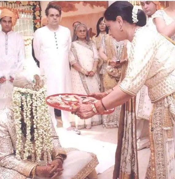 Aishwarya and Abhishek Bachchan's wedding