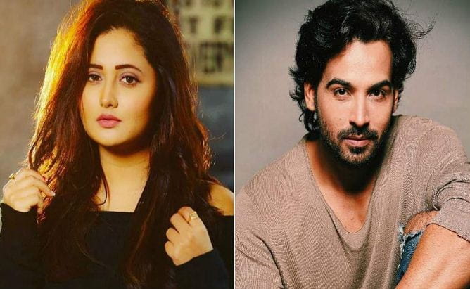 Rashami Desai and Arhaan Khan