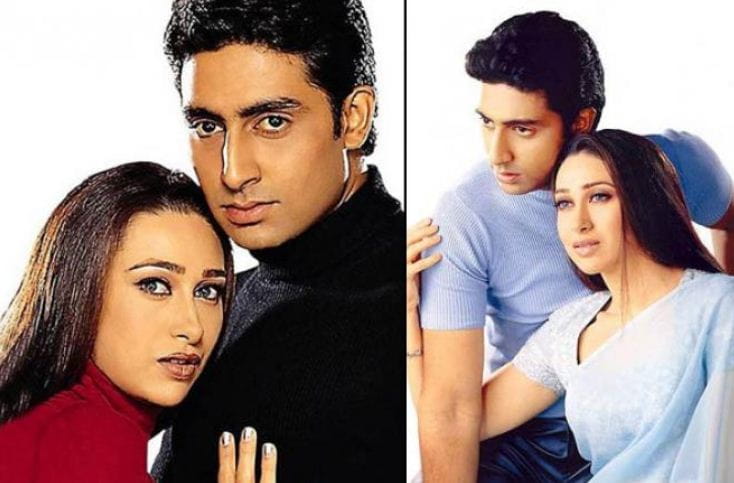 Abhishek Bachchan and Karisma Kapoor