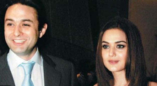 Preeti Zinta and Ness Wadia