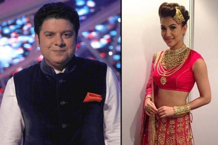 Sajid Khan and Gauhar Khan